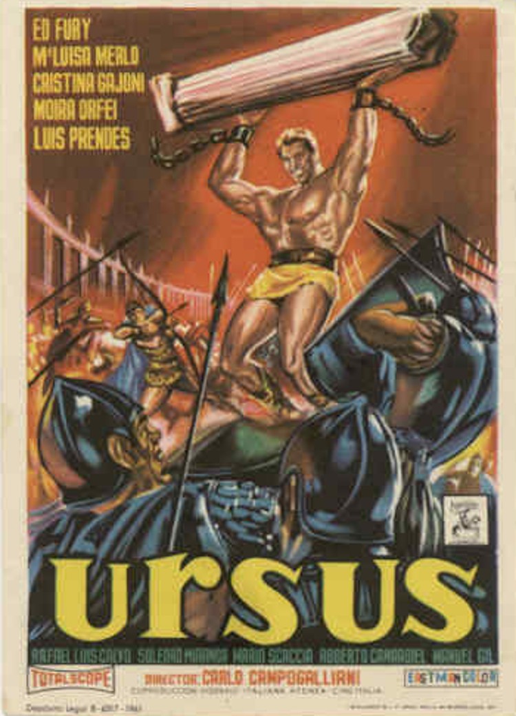 Kudretli Ursus afişi